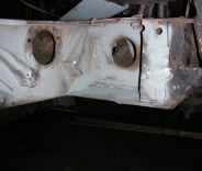 Réparation partie châssis, corps creux et remplacé butée de suspension.
