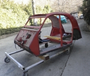 Citroen 2CV rouge