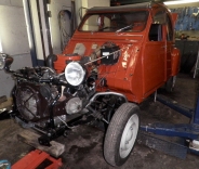 Citroen 2CV rouge