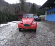 Citroen 2CV rouge