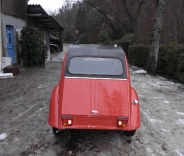 Citroen 2CV rouge